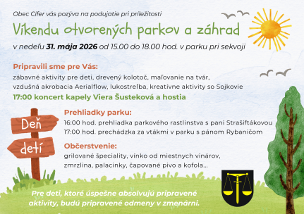 Parky a záhrady