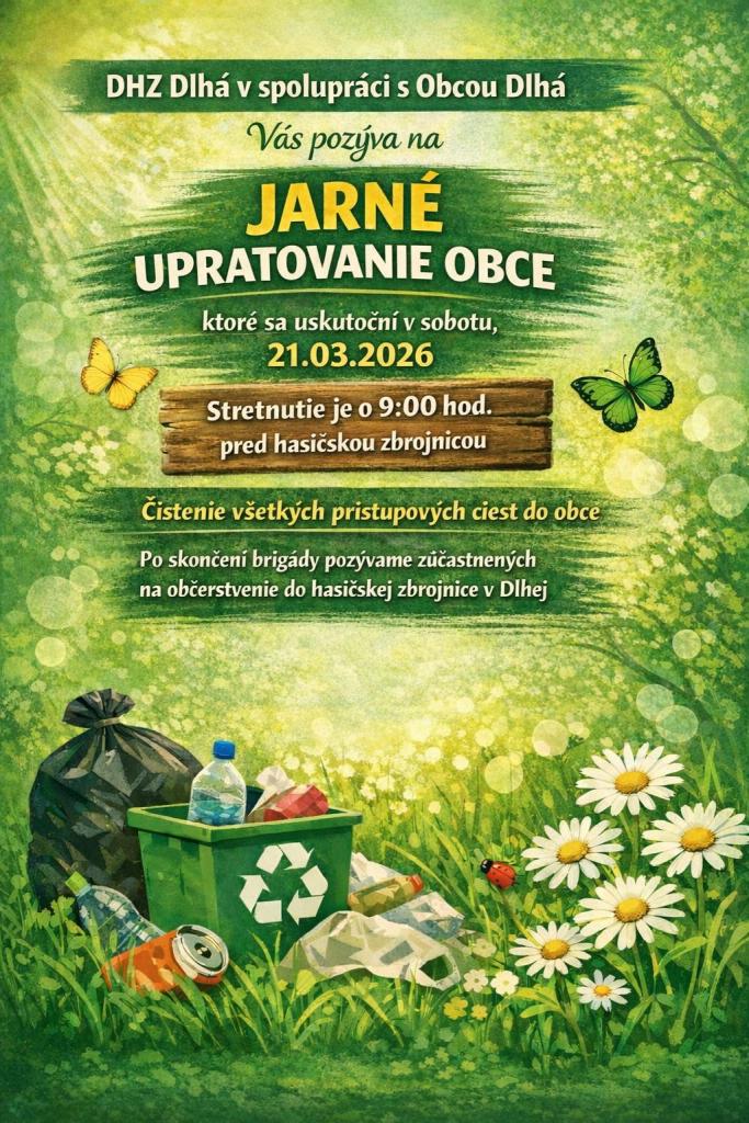 jarné upratovanie 21.03.2026